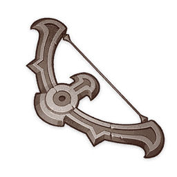 가장자리 땅의 활 원형