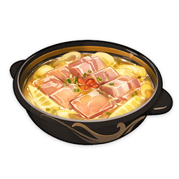 약불로 천천히 끓인 죽순 수프