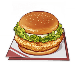 바삭바삭 치킨버거