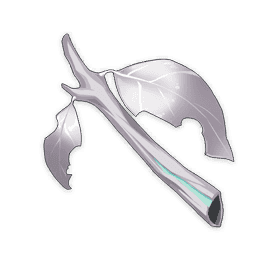 지맥의 마른 잎