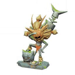 신비한 대츄츄 샤먼 조각상