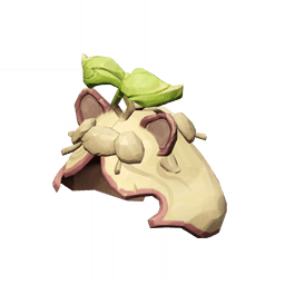 목각 모자-「게으름뱅이」