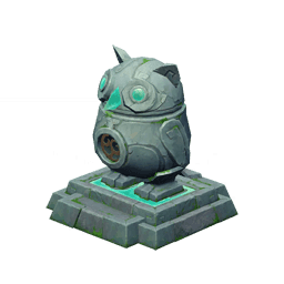 사롱옥의 조각상-「느긋한 담화」