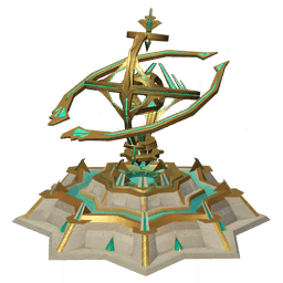 장치 모형-「전진하는 시대」