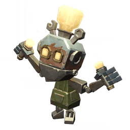 기계 인형-「번뜩이는 영감」