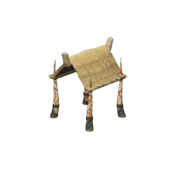 츄츄족 간이 초막