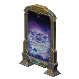 무한동력 기계 화폭-「산호궁」