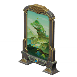 무한동력 기계 화폭-「수메르성」