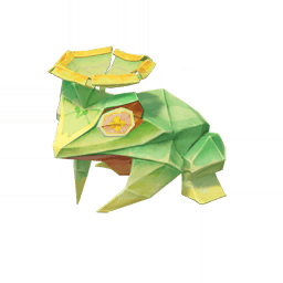 동화 모형-「뛰는 개구리」