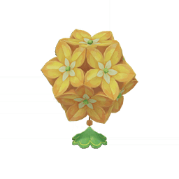 동화 모형-「흩날리는 꽃뭉치」