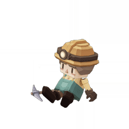 동화 모형-「잠깐의 휴식」