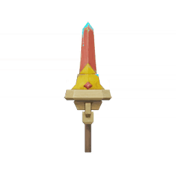 동화 모형-「가장 예리한 검」