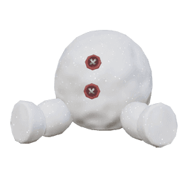 눈사람 몸통-「얌전히 앉아!」