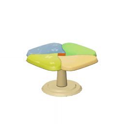 오색 영롱 탁자