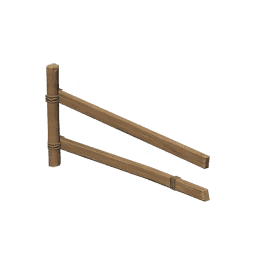 반만 지어진 울타리