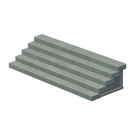 매끄러운 백석 계단