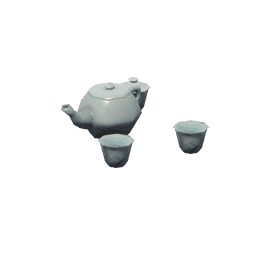 백자 다기-「순수한 진심」