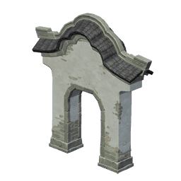 수려한 협곡의 대문-「문 너머 산」