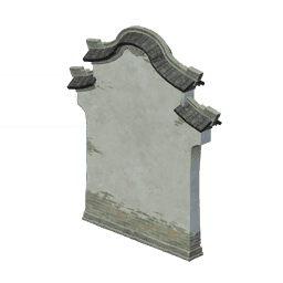 수려한 협곡의 박공벽-「빛이 드는 처마」