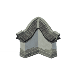 수려한 협곡의 담장-「모이는 파도」