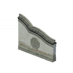 수려한 협곡의 돌벽-「옥대 강물」