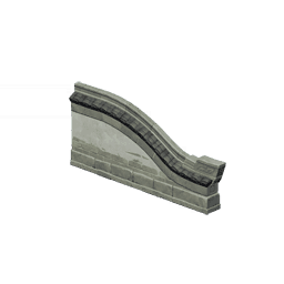 수려한 협곡의 돌벽-「잉어와 솔개」