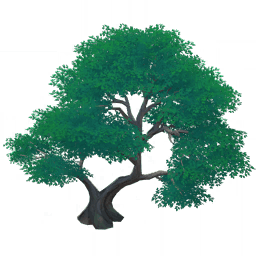 부채를 수놓은 청록