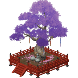 「꿈속의 노을빛 벚꽃 비」