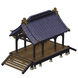 관저 회랑-「권위의 끝」