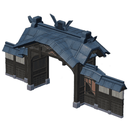 담장집 대문-「풍청지문」