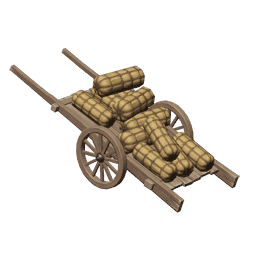 오토기나무 식량 저장용 수레