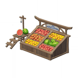 과채 노점-「진실된 맛」