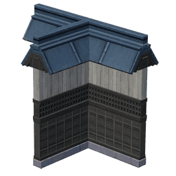 담장집 담장-「조화의 일각」