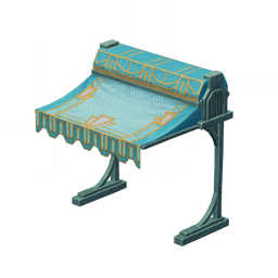 양산형 텐트-「푸른 등방울」