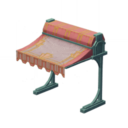 양산형 텐트-「붉은 마코트」