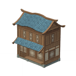 리월풍 민가-「무심한 시간」