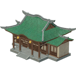 고택 곁채-「정원의 낮과 밤」