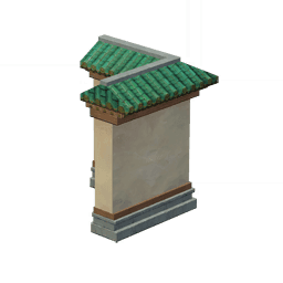 고택 담 모퉁이-「구석에 핀 꽃」