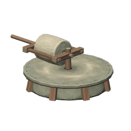 대형 석제 맷돌