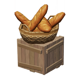 가게 앞 소품-「식사 하세요」