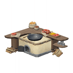 음식점 전용 대형 부뚜막