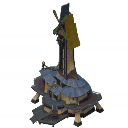 「빙글빙글 풍차 기지」