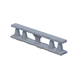 마을 난간-「간이 의자」