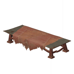 녹슨 철제 작업대