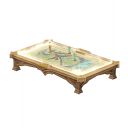 작전 모형판-「사전 모의」