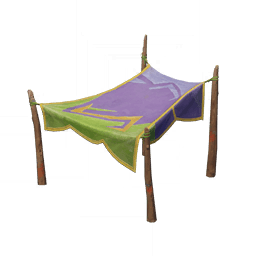 비옥한 땅의 텐트-「임시용」