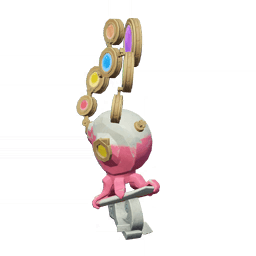 시장 조각상-「느긋한 일곱빛」