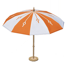 해변 파라솔-「모래와 바닷바람」