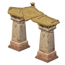 사막 대문-「바람 막이」