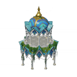 「맑고 고요한 궁중 정원의 휘광」